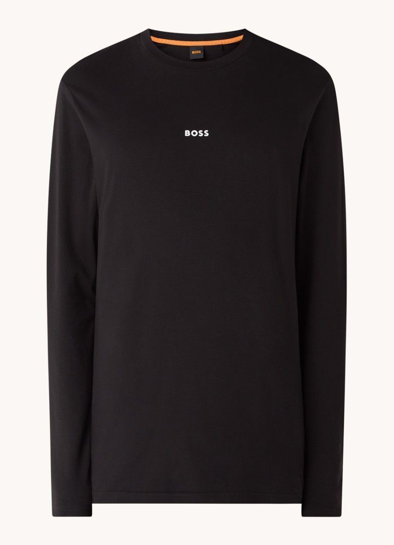 HUGO BOSS Tchark Longsleeve with Logo Print