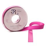 SR SUPER RIBBONS® - Volledige rol 6 mm dubbelzijdig satijnen lint, 20 meter op rol - framboos roze