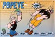 I&S Popeye & Brutus Metalen Wandbord in Reliëf 20 x 30 cm