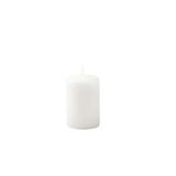 16 kaarsen, kaarsen, diameter 4 cm, hoogte 5 cm, wit