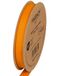 Halbach Seidenbänder Premium ripslint, breedte: 13 mm lengte: 25 m, duurzaam cadeaulint van gerecycled polyester, ideaal als lint, kleur: oranje