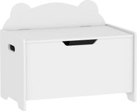 AIYAPLAY Kinderopbergkist - MDF - 60x38x48cm - Wit