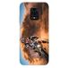 Beschermhoes Xiaomi Redmi Note 9S / 9 Pro Moto Cross, wit Beschermhoes