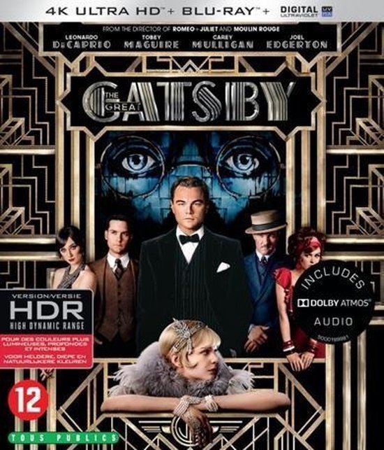 VSN / KOLMIO MEDIA Great Gatsby blu-ray (4K)