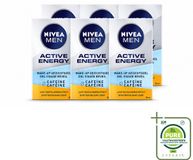 NIVEA MEN Active Energy Wake-up Gel pour le visage avec caféine - 6 x 50 ml