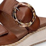 Remonte D3J51 Damesslippers, Cognac, 41 EU