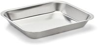 Marinerplaat DE BUYER 3283.3 marineerbord, roestvrij staal, 30 x 25 x 4,3 cm, zilver