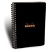 Rhodia 193409C - Spiraalschrift Meeting Book Zwart