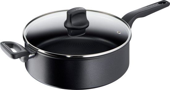 Tefal Hard Titanium Pro Hapjespan - 28 cm - Zwart