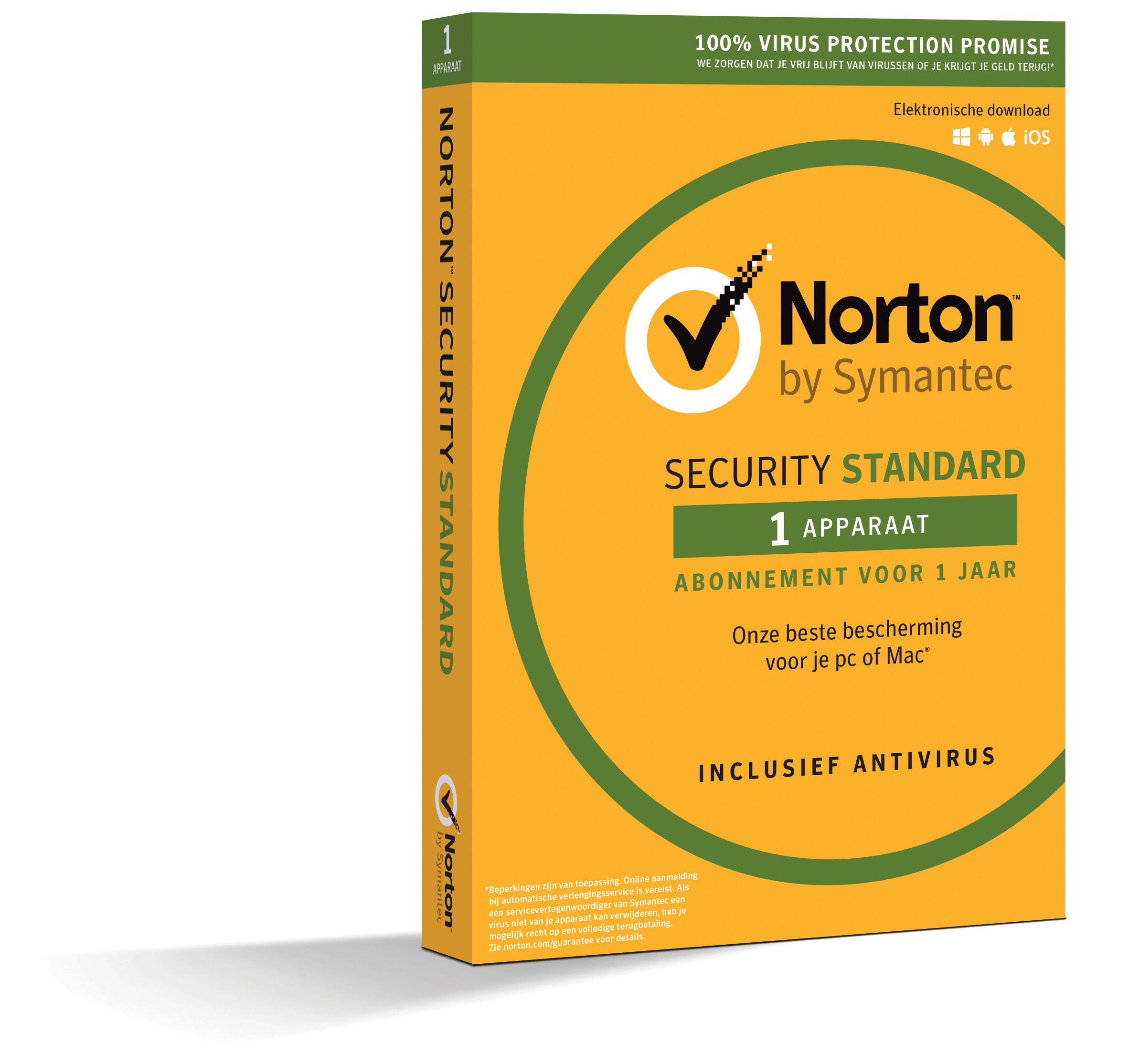 Norton Security Standard 1-Device 1 jaar