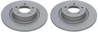 ATE Jeu de 2 disques de frein ATE 414116 d'origine