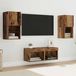 Prolenta Maison Exclusive - TV-Wandregale 4 stk. Altholz Holzwerkstoff