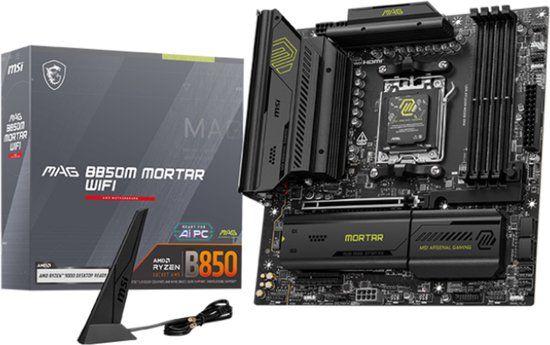 Msi Moederbord Mag B850M Mortar Wifi