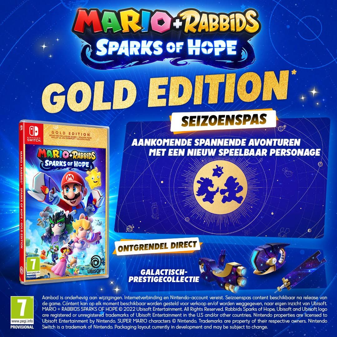 Ubisoft Mario + Rabbids Sparks of Hope Gold Edition - 3307216244035
