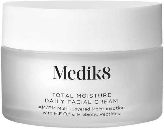 Medik8 Total Moisture Daily Gezichtscreme - 50 ml | Parfumvrij | Alle Huidtypes