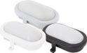 Ritos LED Ovaal lamp 10 Watt, Grijs