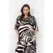 Wasabiconcept top met zebraprint ecru