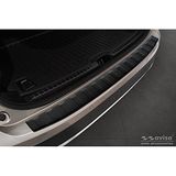 Matzwart RVS Achterbumperprotector passend voor Volvo V90 9/2016- 'Ribs'