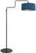 Steinhauer Vloerlamp Bloeba 4169ZW Zwart/Blauw