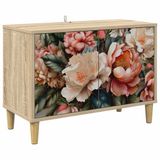 vidaXL Tv-meubel BORNE 69 x 33 x 50 cm Sonoma Bewerkt hout