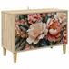 vidaXL Tv-meubel BORNE 69 x 33 x 50 cm Sonoma Bewerkt hout