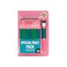 Mr. Wonderful Pack Back to Fun Pink - A5 notitieboek, 3D-pen, album met 1200 stickers en schrijfwaren voor school