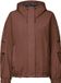 VAUDE Mineo regenjas, hardshelljas, dames, tobacco, maat 46