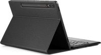 Dux Ducis - Toetsenbord hoes geschikt voor Samsung Galaxy Tab S10 Plus - Met Pencil Houder - Afneembaar - QWERTY - Tablet toetsenbord met touchpad - Zwart
