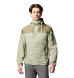 Columbia Men's Challenger 2 Windbreaker, Lightweight Windbreaker Jacket, Safari/Stone Green, XL