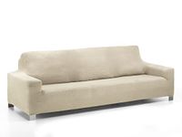 Martina Home Daytona Bankovertrek, super elastisch, meerkleurig, katoen, polyester, ecru, 4-zits