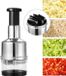 Hachoir multifonctionnel - Coupe-légumes pour aliments, légumes - hachoir à ail, hachoir à viande, trancheuse avec éplucheur.