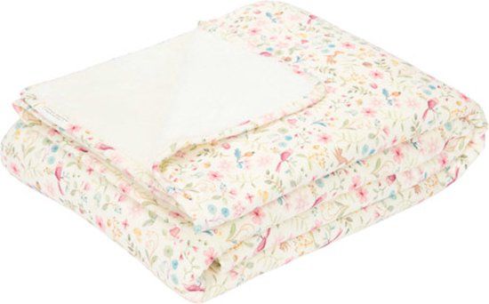 Little Dutch Ledikantdeken Meerkleurig Fairy Garden Fairy Wonders Katoen/Polyester Baby 110x140 cm