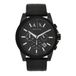 Armani Exchange Horloge voor heren, Chronograaf uurwerk, Roestvrij stalen horloge met een kastmaat van 45mm