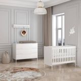 Born Lucky Babykamer Santiago Wit 2-Delig