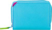 MyWalit Portemonnee Dames - Ritsportemonnee - Leer - Blauw