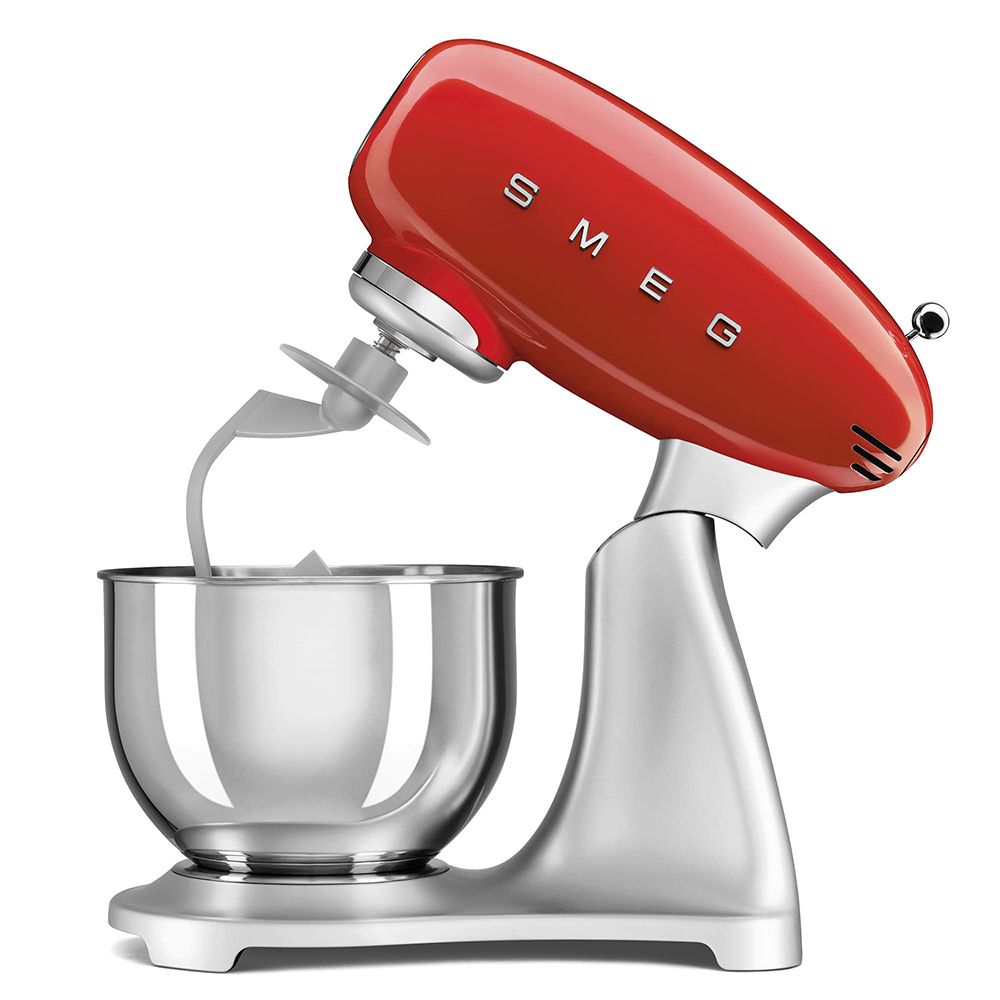 Smeg SMF02RDEU Stand Mixer - 800W - Red/Silver