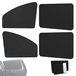 Protection solaire magnétique pour voiture - Protection UV - Jeu de 4 pièces