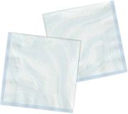 Folat Servetten Marmer Blauw 33 x 33 cm - 20 stuks