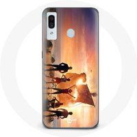 Maniacase Hoesje voor Samsung Galaxy A20e One Piece Poster Crew Seizoen 1