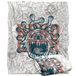 DUNGEONS AND DRAGONS Retro Beholder Silky Touch Super Zachte Sprei Deken 152 x 127 cm