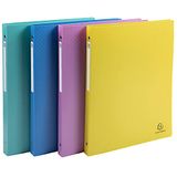 Exacompta 4 flexibele ringbanden PP Forever Young A4 4 ringen assorti