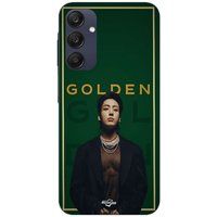 Maniacase Coque Pour Samsung galaxy A25 Album 2024 Golden jungkook BTS