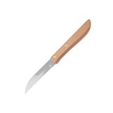 Nirosta Fackelmann groenmes, Nirosta-Grandma, hout, bruin/zilver, 17.5