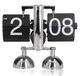 Retro Table pliante, Acier inoxydable/PVC, 20,5 cm