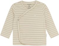 Noppies Nour Overslagshirt - Stripe - Maat 62 - Offwhite