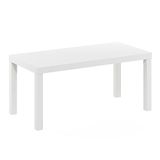 Furinno Salontafel, multiplex, wit, 99,01 x 44,5 x 48,01 cm