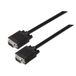 VoltShine SVGA-kabel HDB15M-HDB15M, zwart, 3,0 m
