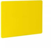 HENDI Snijplank - HACCP - Geel - LDPE - 600x400mm