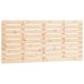 VidaXL Hoofdbord wandmontage 126x3x91,5 cm massief grenenhout