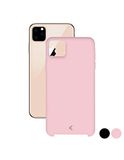 Ksix Soft mobiele telefoon behuizing Roze voor Apple iPhone 11 Pro